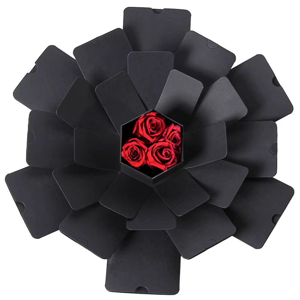 Surprise Your Loved Ones with Our Handmade Hexagonal Explosion Gift Box - Perfect for Weddings, Anniversaries, and Valentine's Day!